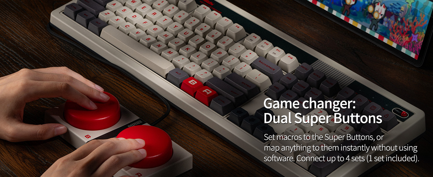 8BitDo Retro 108 Mechanical Keyboard