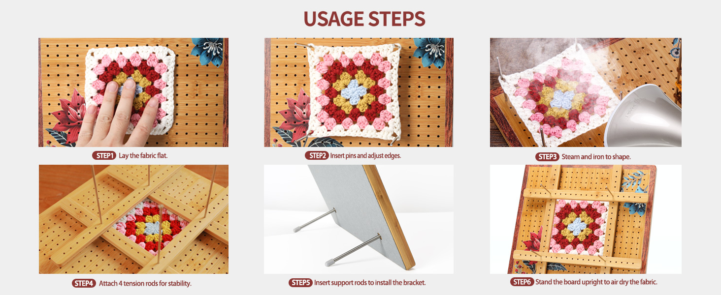 crochet Blocking board