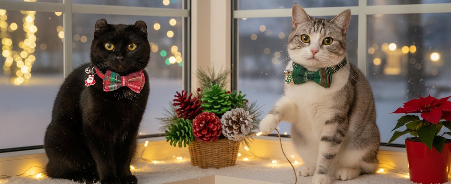 christmas cat collar