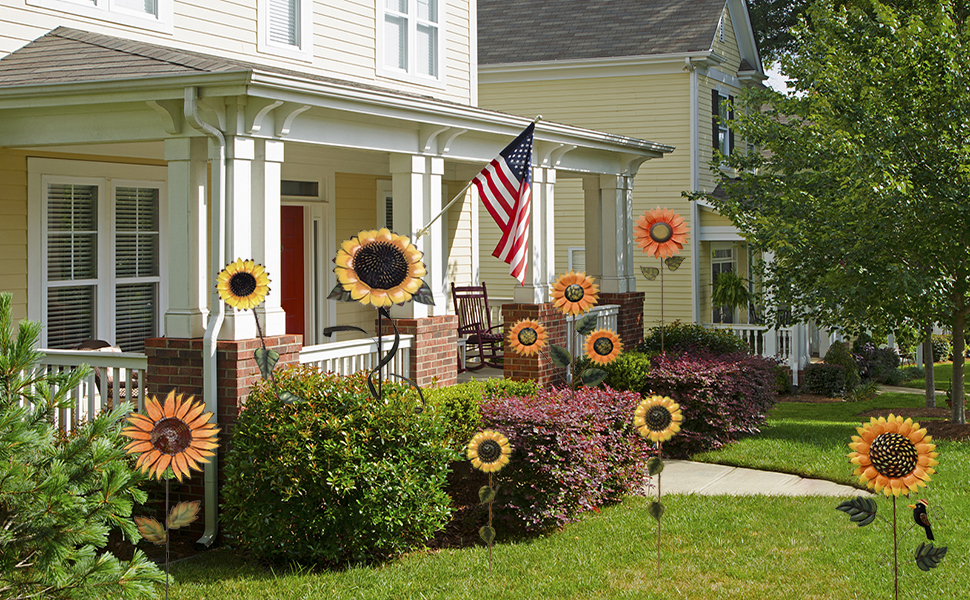 spring garden stake