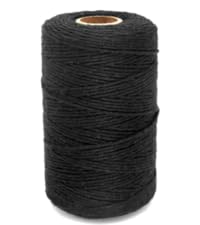 black cotton twine