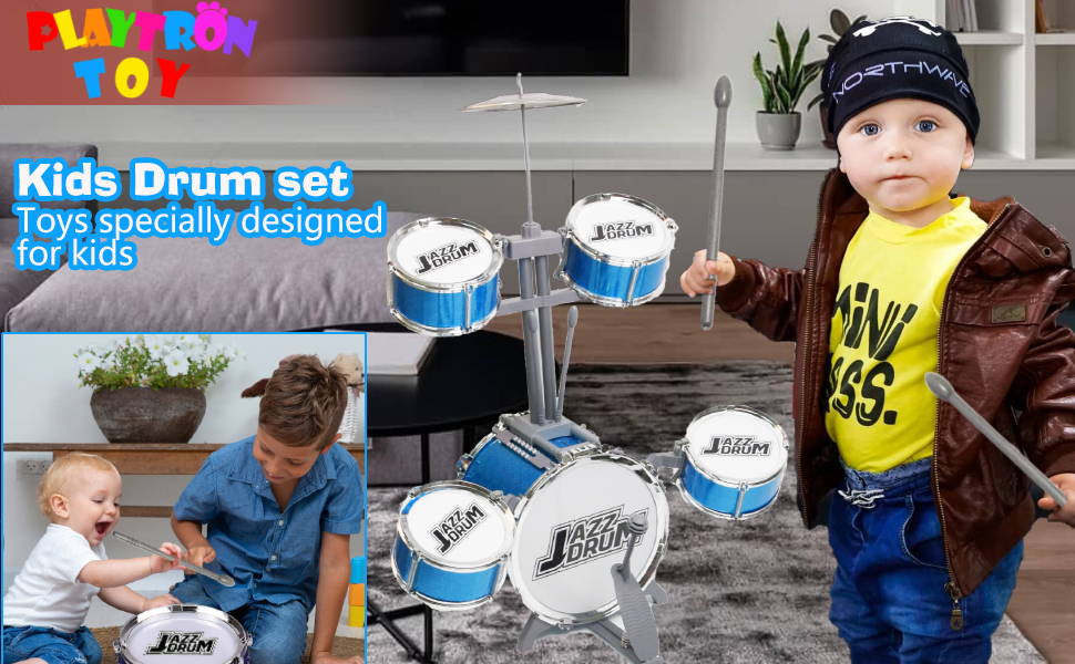 Kids Drum Set Drum Set for Toddler Baby Drum Set