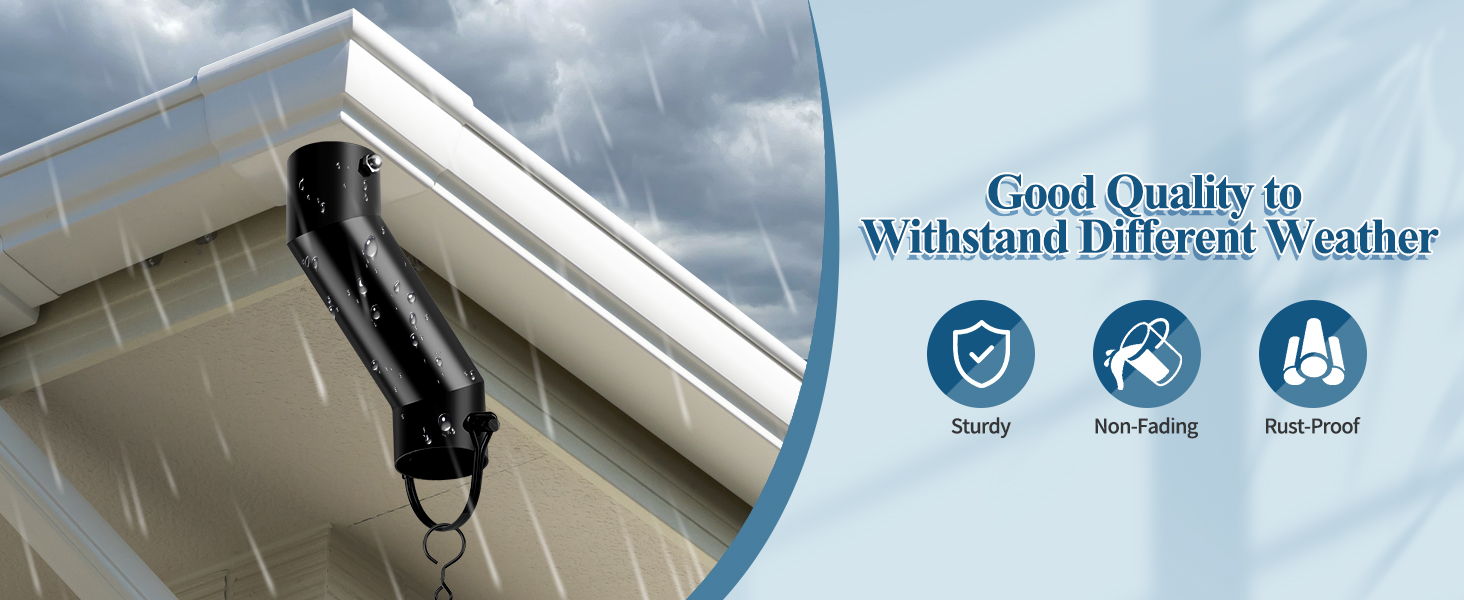 rain tree adapter gutter