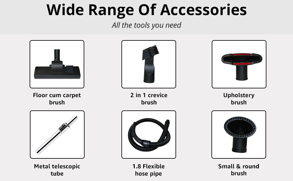 INALSA MELLERWARE Vacuum Cleaner 1400 Watt Bagless Cylinder Vacuum