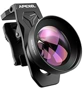 Amazon.com: Apexel Phone Camera Lens, 2 in 1 Cell Phone Clip