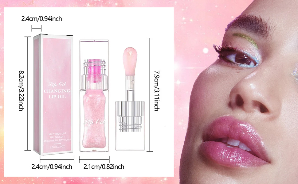 Magic Big Brush Cosmetics Color Changing Lip Oil