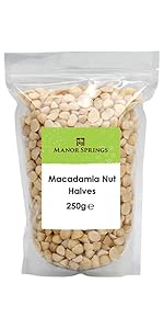 Macadamia Nut Halves 250g