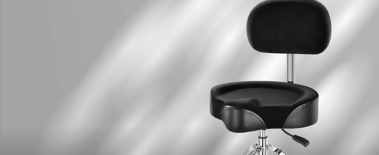 Drum Throne with Backrest