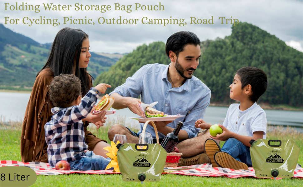 water proof big lunch bag 8 litres