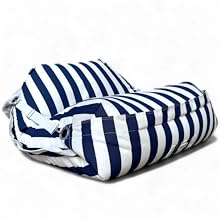 pouf extérieur géant pouf XXL avec repose-pieds