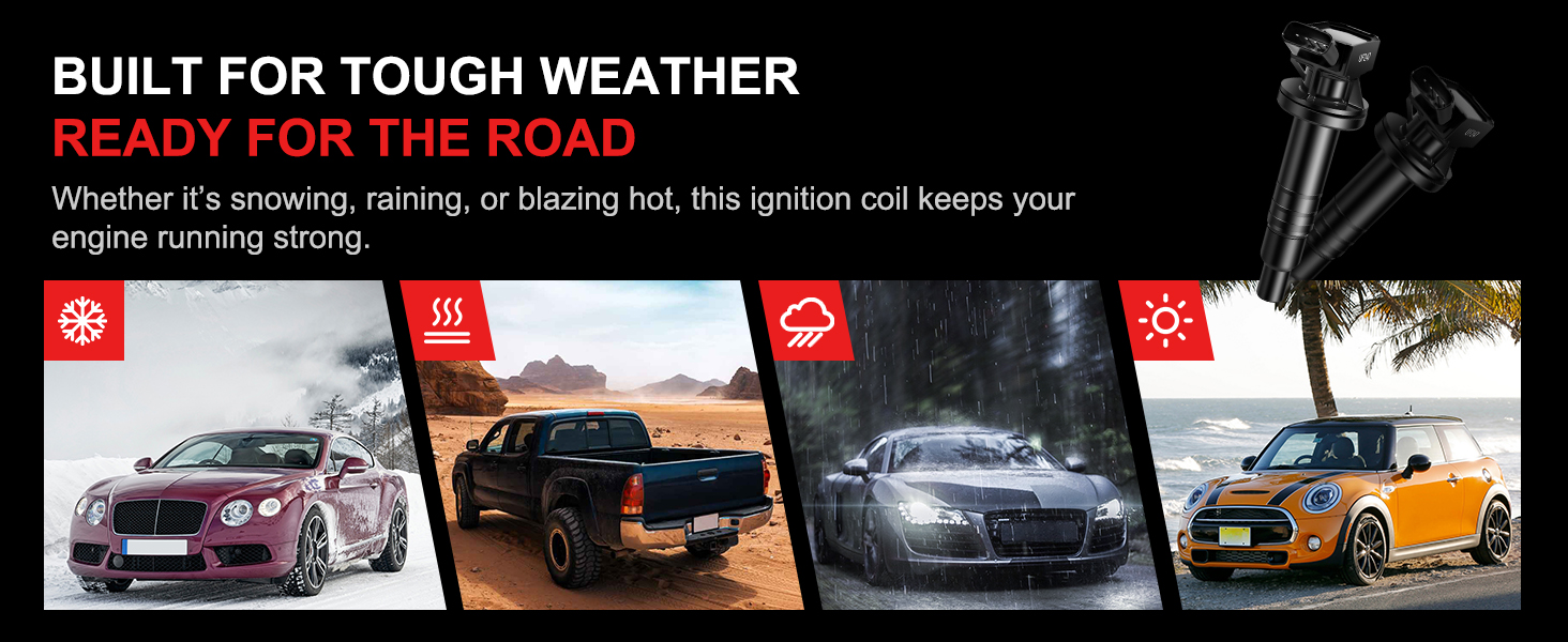 Ignition Coil Pack and Iridium Spark Plugs