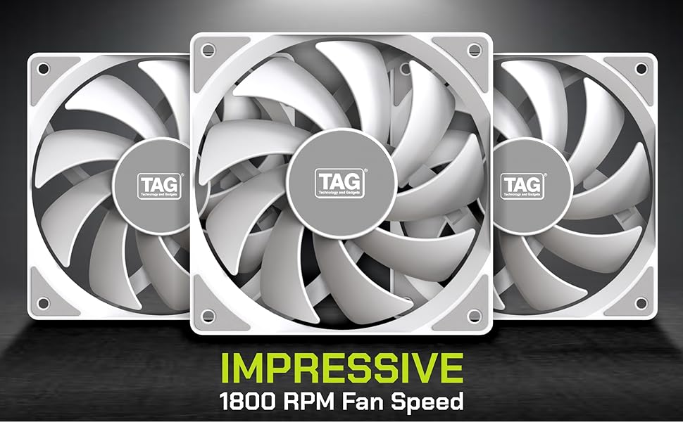 high rpm pc case fan
