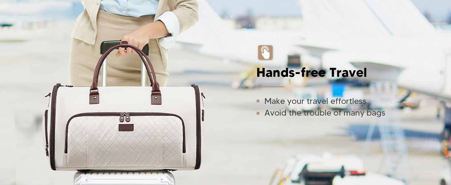 Suit Carrier Bag Travel Garment Bags, Vessgra Carry On Garment Bag Suit