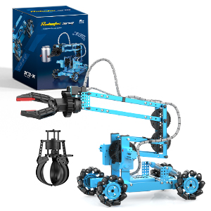 robotic arm building toys