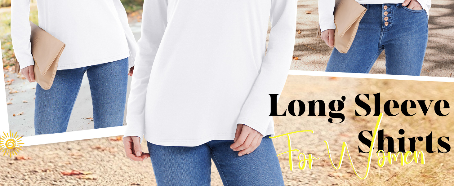 long sleeve shirts for women