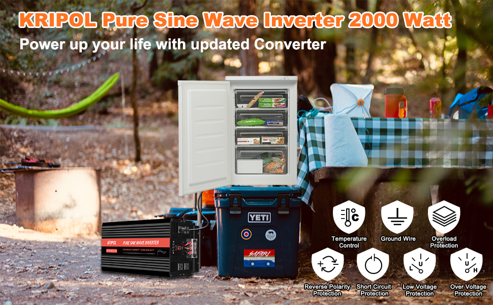 pure sine wave inverter 2000 watt