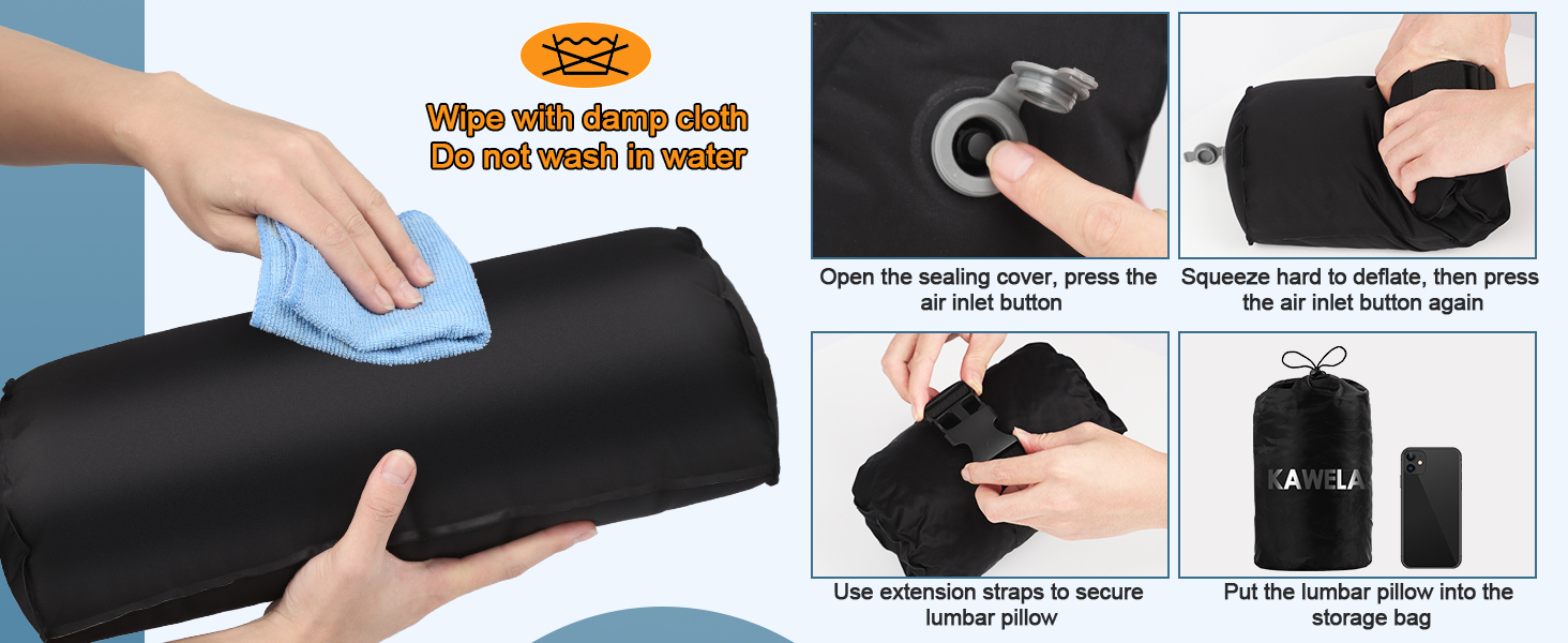 Lumbar support pillow