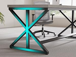 Strong reinforced metal legs