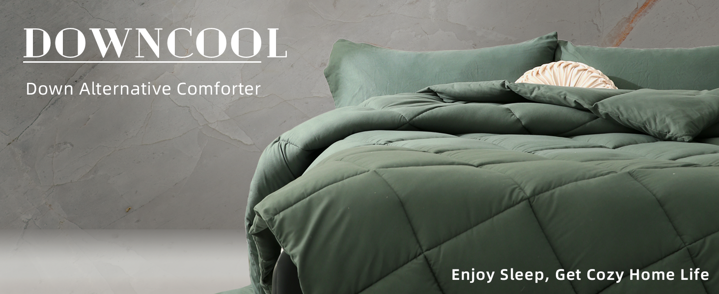 DOWNCOOL Green Oversized King All Season Comforter Quilt 6f9e47bd Fd24 43ce 81ea 15b15fd14734. CR0,0,1464,600 PT0 SX1464 V1