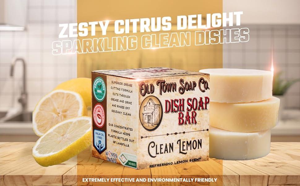 Solid Dish Soap Block 4oz