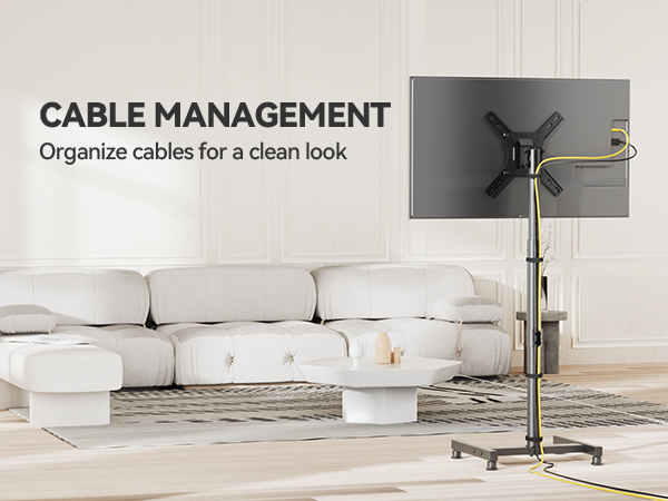Amazon.com: AM alphamount TV Floor Stand for 13-50 inch Flat