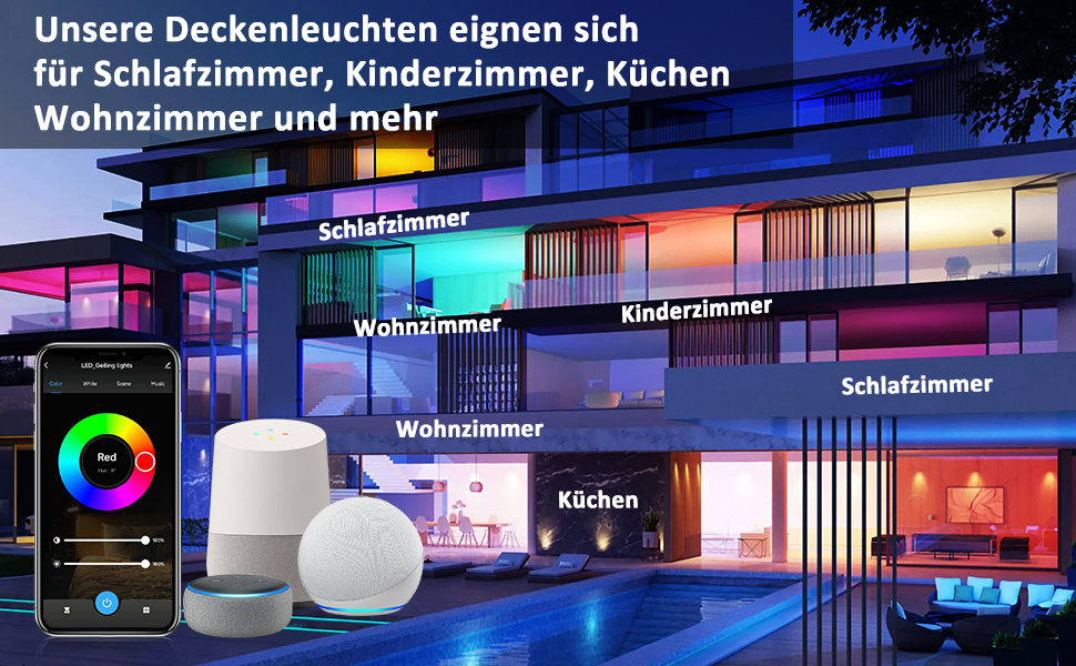 Deckenlampe Schlafzimmer Schlafzimmerlampe Led Deckenleuchte Flach Led Deckenlampe