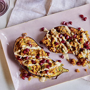 Running on Veggies: Plant-Powered Recipes for Fueling and Feeling Your Best 11 photo of Miso-Glazed Eggplant with Spiced Farro