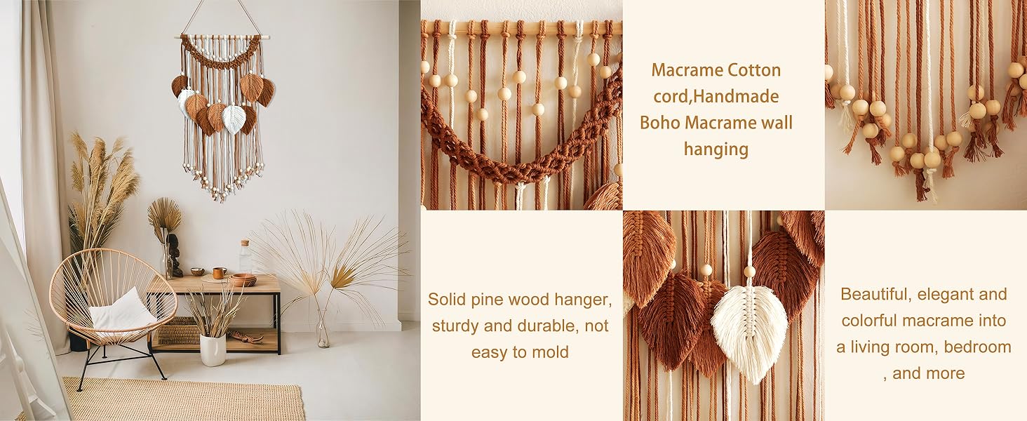 macrame wall decor 