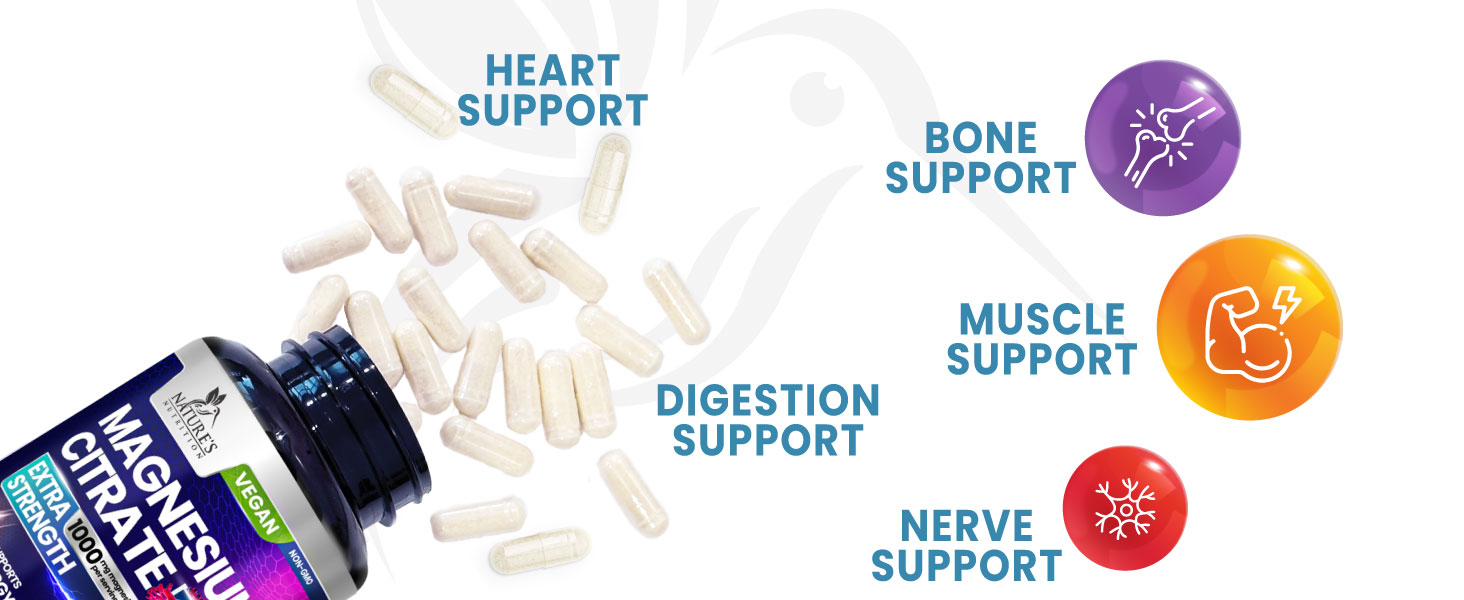 Nutrition glycinate kids health gummies magnecio magnesio magnesiu malate mg natural nature