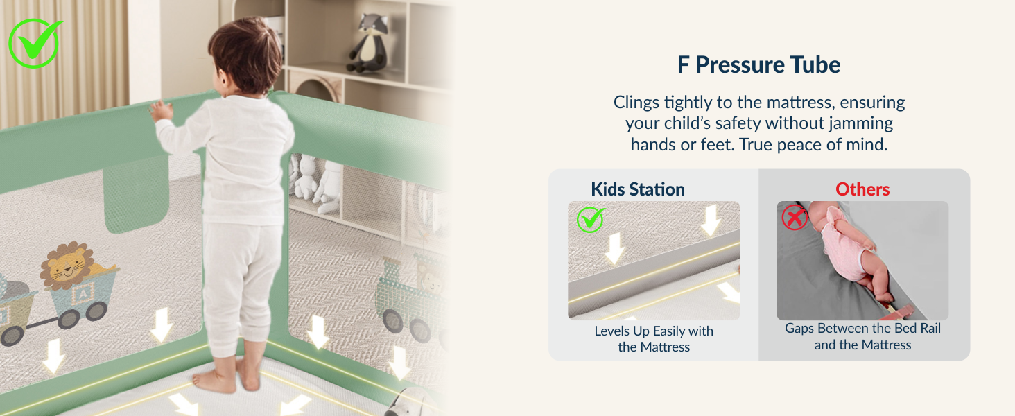 Kids safety rail