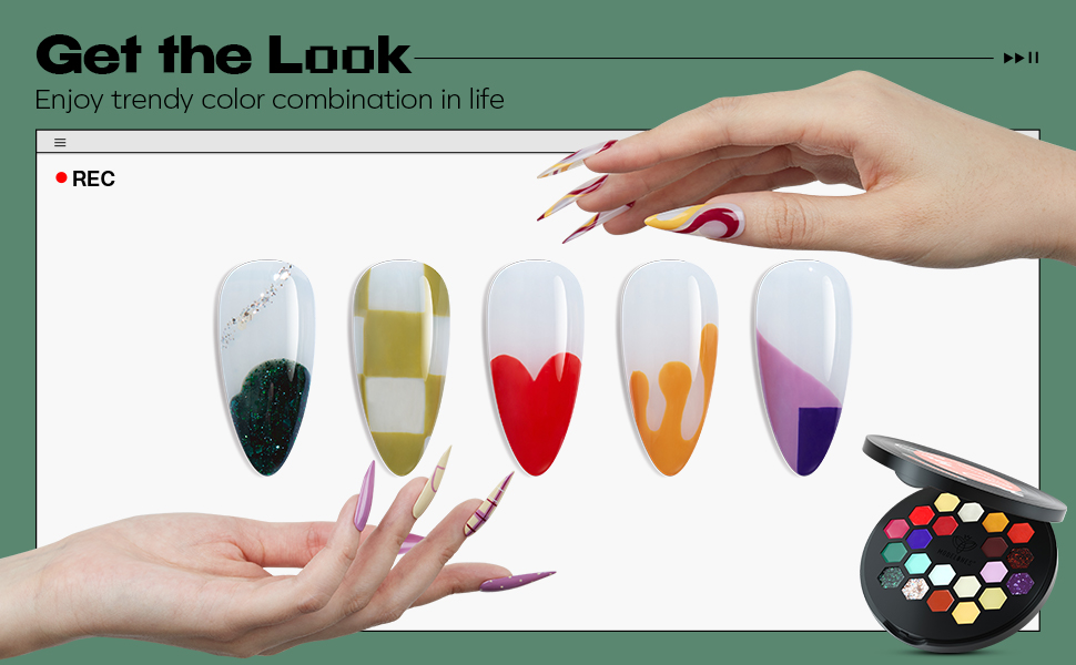 solid gel nail polish