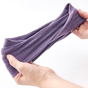 Soft Organic Cotton Navy Twist Turband Headband