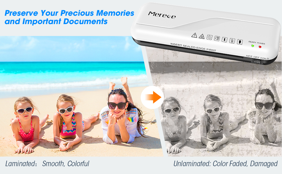 Merece Laminator A4 Laminator Machine, Thermal Laminator