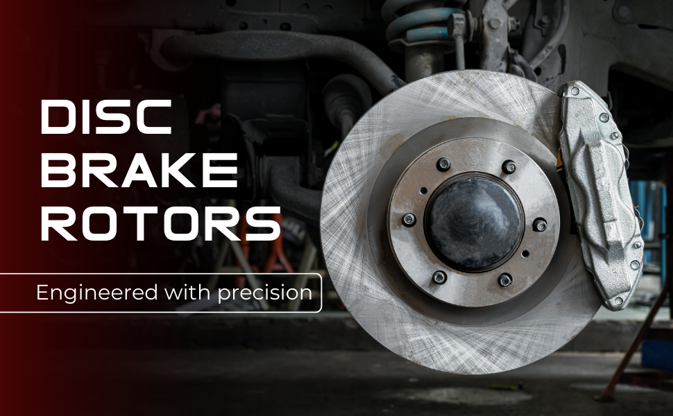 Front Disc Brake Rotor Set Tectonic EcoPro Premium Front Disc Brake Rotor Set Front Disc