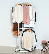 Amazon｜川口工器 頑丈 回転ハンガーラック (本体/カバー無し