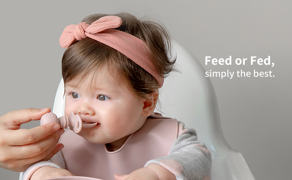 samigo training set of 3 blush feeding