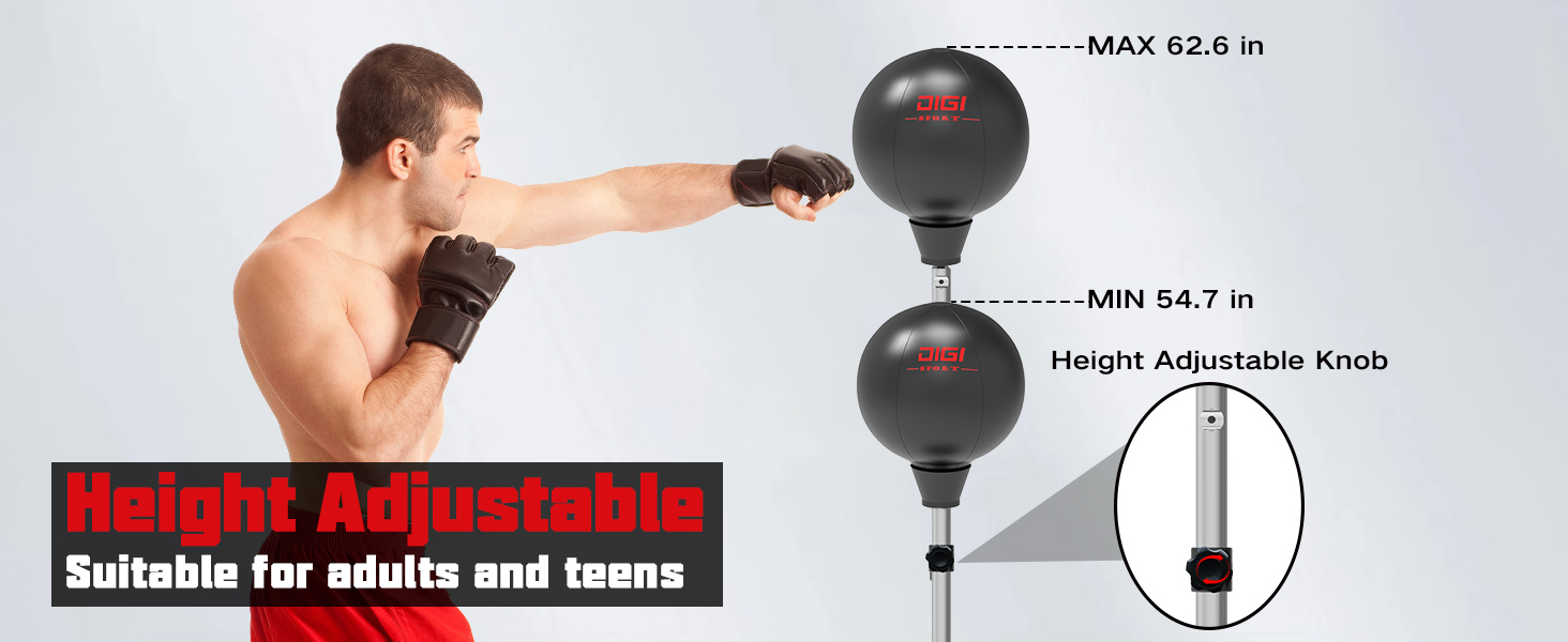 punching bag with stand