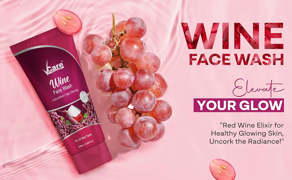 wine face wash