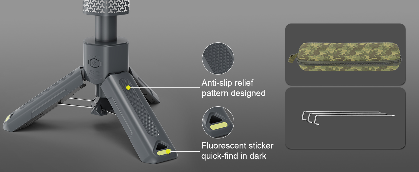 Newly-designed lamp feet