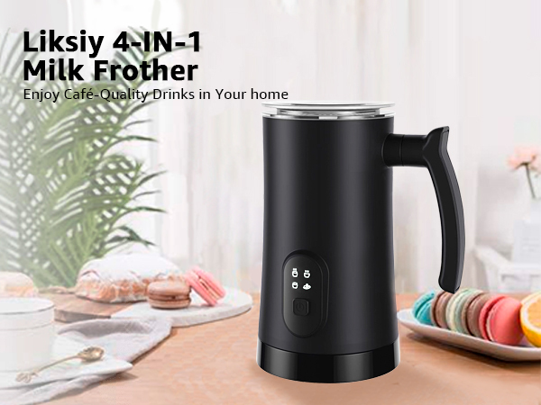 Amazon.com: Milk Frother, 4 in 1 Electric Milk Steamer,11.8