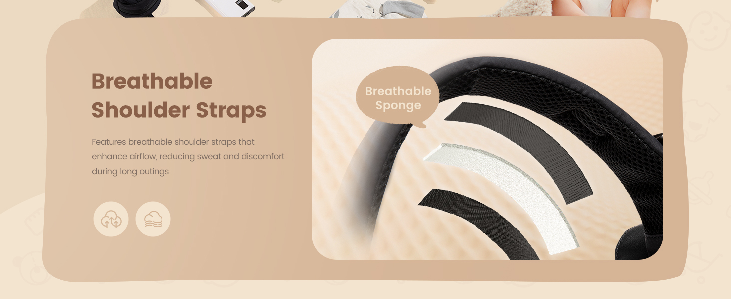 Breathable Shoulder Strap