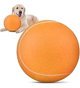 QDAN Large Tennis Ball for Dogs: Pet Toys 9.5