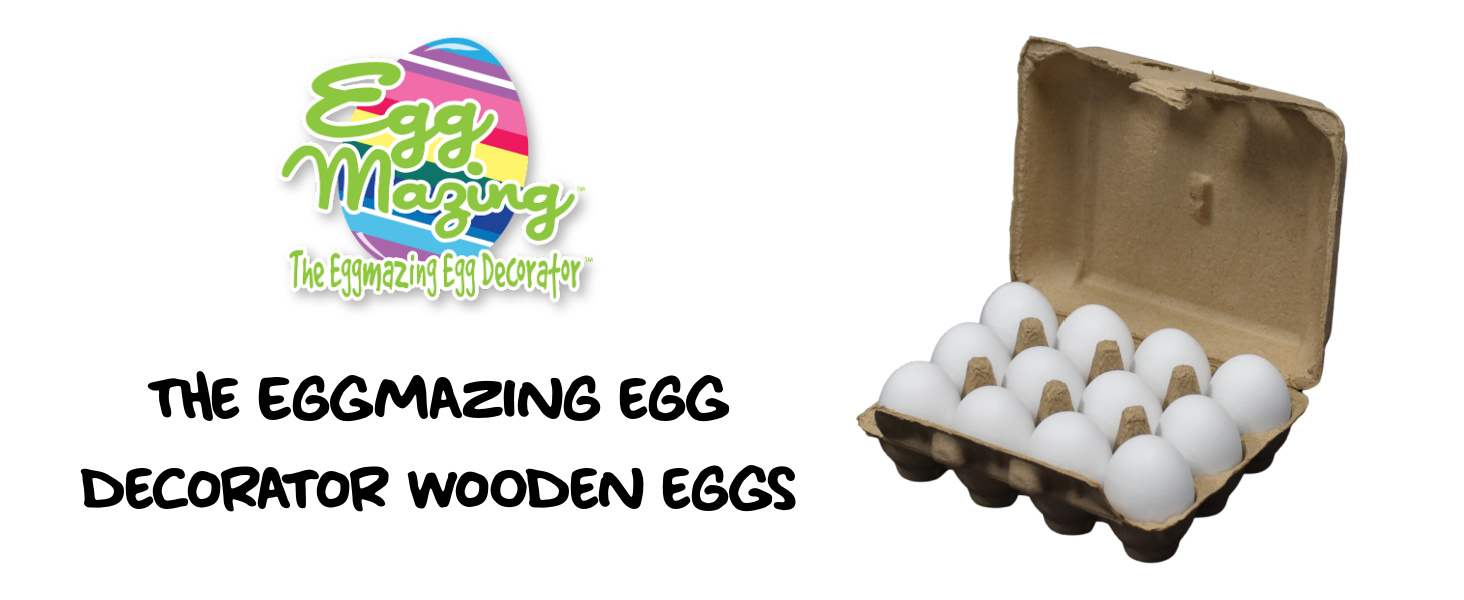 The eggmazing egg decorator wooden eggs