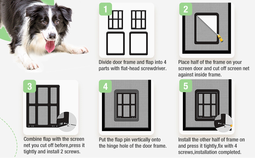 screen doggy door
