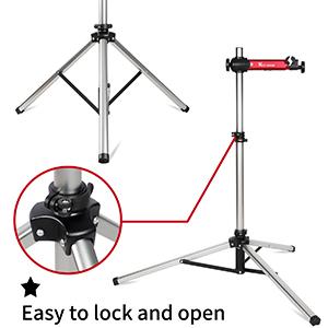 CYCLESPEED Bike Repair Stand Quick Release (Max 85 lbs), Home Mechanic Bicycle Mechanics Workstand Adjustable Portable… 9 bike working stand