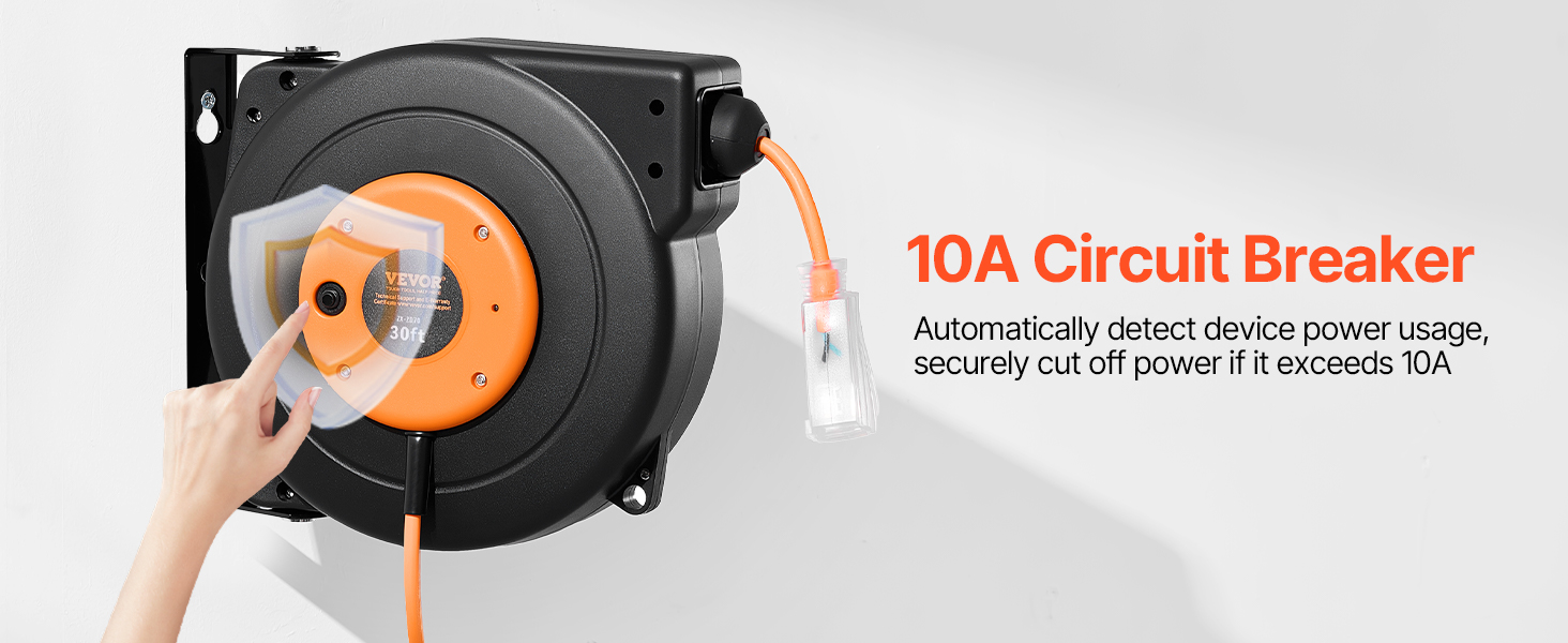 retractable cord reel