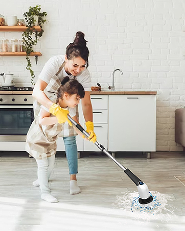 Electric cleaning brush