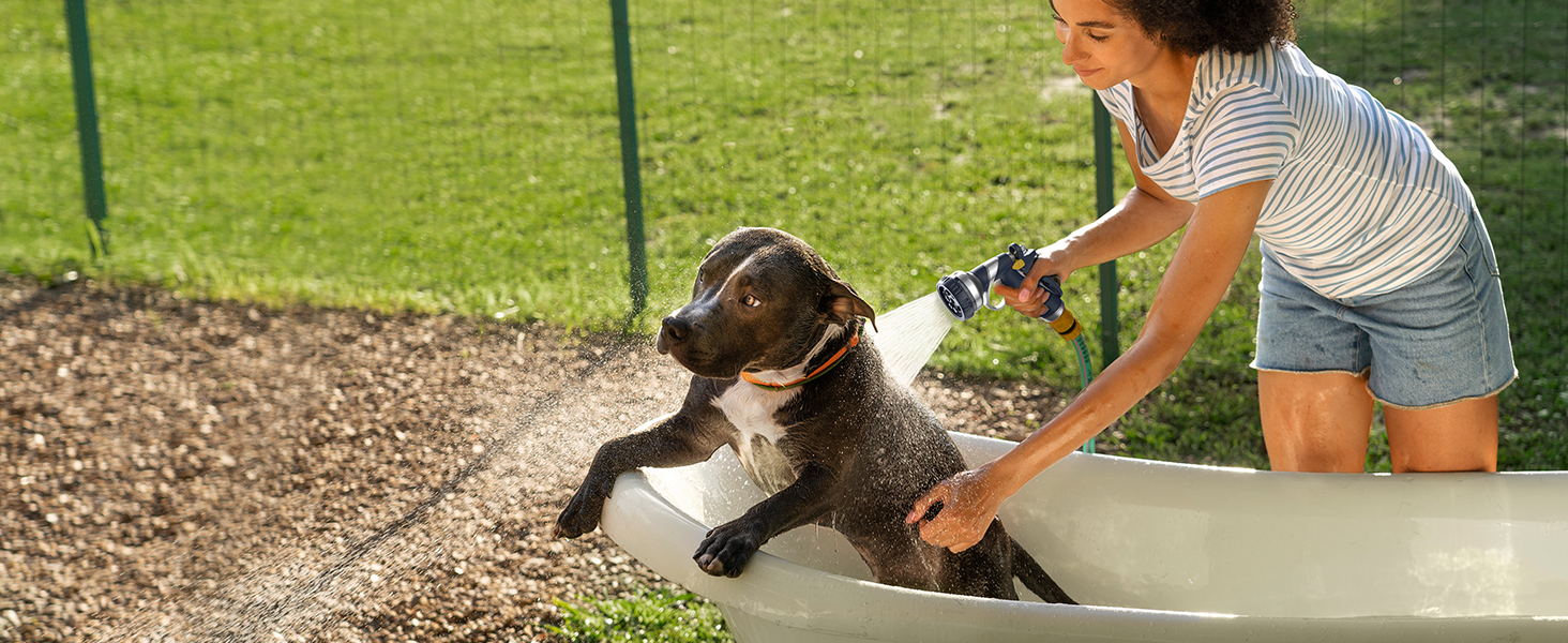 VOXON Garden Hose Spray Gun with 8 Adjustable Patterns, 100 Heavy Duty