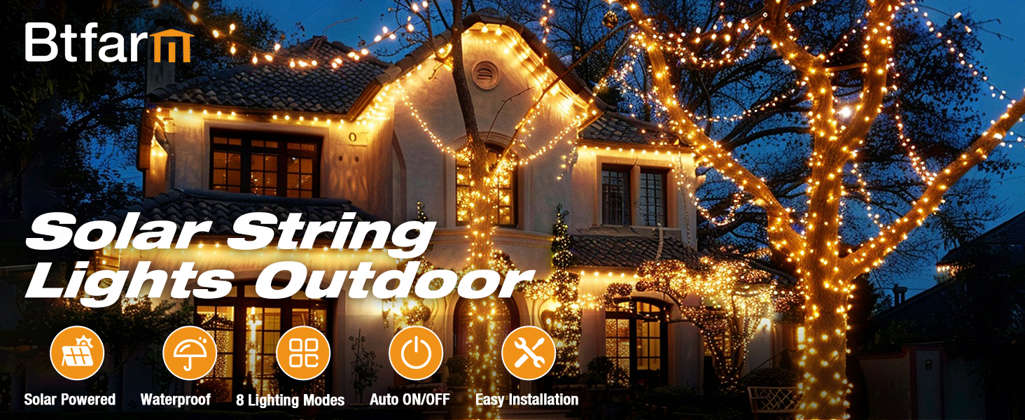 solar string lights