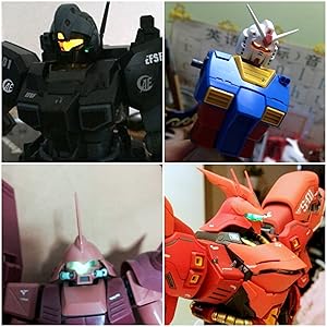 バンダイガンプラLEDユニット 2個セツト緑5個ピンク3個赤2個イエロー1個 Amazon.co.jp: バンダイ ガンプラ LEDユニット 2個セット ピンク
